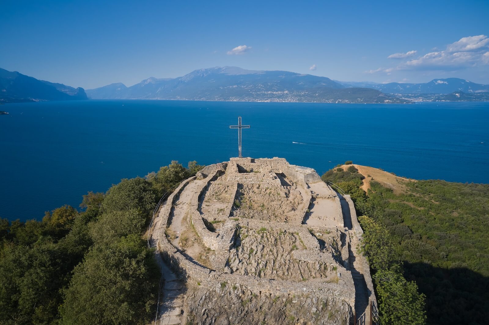Rocca di Manerba view from below